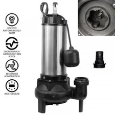 Fäkalienpumpe WQ1500 mit Schneidwerk/Cutter, Leistung 1500Watt 42000l/h=700 l/mi