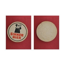 Sinner Bier rote Schrift