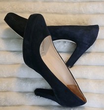 Unisa Damen Schuhe Plateau Pumps Leder Blau 40