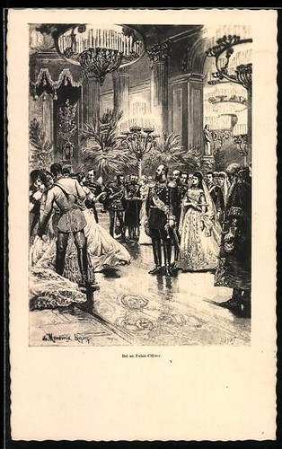 Ansichtskarte zar nikolaus - nikolaus, ii