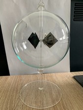 Lichtmühle /Radiometer stehend Durchm.10 cm mit " Schiller" auf dem Rädchen