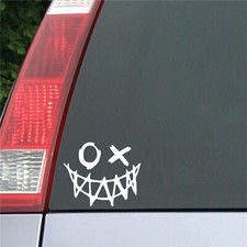 Aufkleber Crazy Clown Face