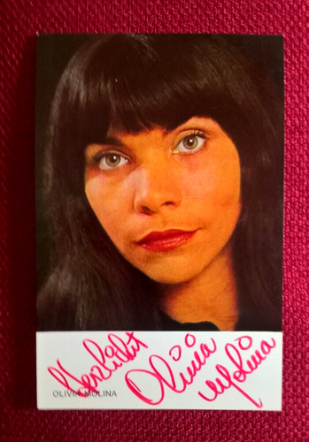 Original autogramm von - von, olivia