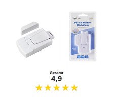 2x Mini Wohnmobil Fensteralarm Tür alarm Fenster Tür Alarmanlage Sicherung Alarm