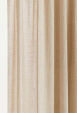 2 Stück Leinen Vorhang *H&M Home* beige 120 x 250cm