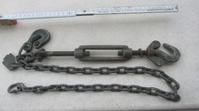 SPANNSCHLOSS  Seilspanner Spannschraube  und  Eisenkette
