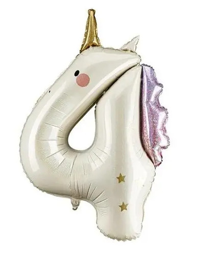 Balon foliowy cyfra - balon,