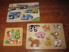 3 Holz - Puzzle für