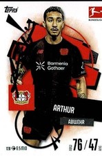 Arthur BAYER LEVERKUSEN MATCH ATTAX 2025/26 signiert-Nr:120-25/26 original
