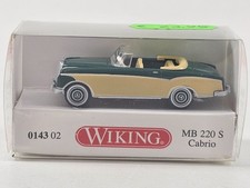 Wiking Modellauto 1:87 H0 Mercedes-Benz 220 S Cabrio Nr. 014302
