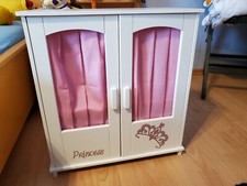 Schöner Puppenschrank aus Holz Maße: 46×22×50cm