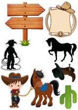 Western Essbar Cowboy Party