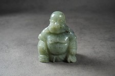 Jade Figur Buddha 7,7x6,5cm