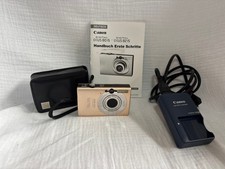 Canon IXUS 80 IS - Digitalkamera 8 MP - Rosé Champagner - inkl. Zubehörpaket