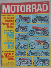MOTORRAD 5/77: YAMAHA XS360, AME-Chopper, SUZUKI A50K - LESEN !!