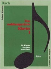 Das wohltemperierte Klavier I. Noten für Klavier. Urtext... | Buch | Zustand gut