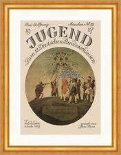 Titelseite der Nummer 28 von 1927 Peter Heß Bundesschiessen Jugend 4555 Gerahmt