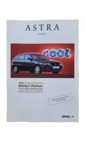 Opel astra cool - cool, prospekt