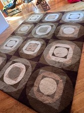 60er 70er Teppich Modell Varia  Verner Panton Vorwerk Carpet Rug