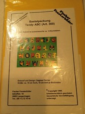 Bastelpackung teddy abc - bastelpackung, teddy-abc