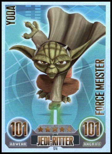 Force attax clone wars serie - force,