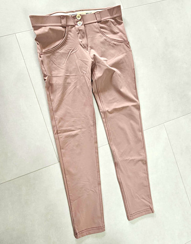 Freddy mid waist hose rosa - hose,
