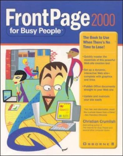 Frontpage 2000 for - frontpage, busy