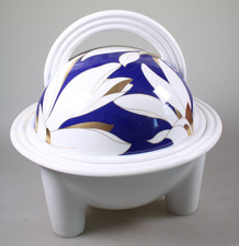 Rosenthal Cupola Fiorella Terrine Ragout Schüssel m. Deckel, Mario Bellini