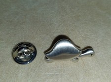 Pierre Lang  Anstecker / Brosche/ Pin Schildkröte  silbern