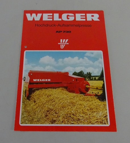 Prospekt broschüre welger - broschüre,