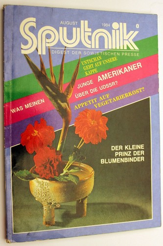 Sputnik zeitschrift udssr - sputnik,