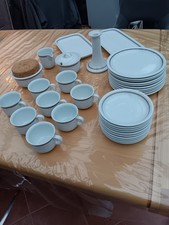 Konvolut Thomas Trend Café, Kaffee oder Teeservice, Kuchenplatte, Aufschnitt