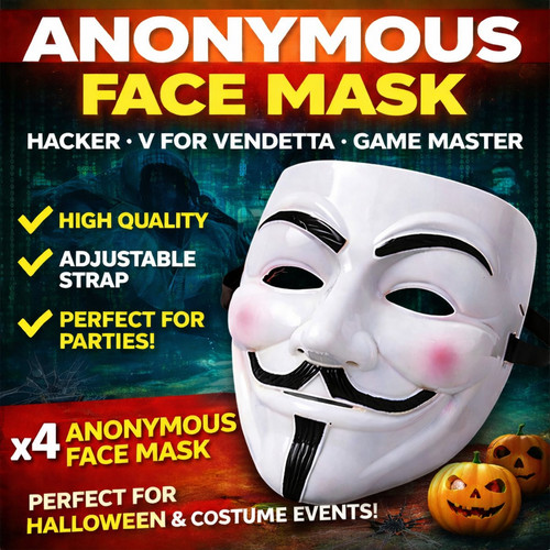 Weiße anonyme hacker - weiße,
