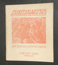 HEINRICH  VOGELER  :  EXPRESSIONISMUS   ERSTAUSGABE   HOYM   1920
