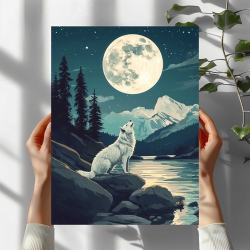 Wolf mondlicht premium - im,
