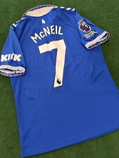 Matchworn MC Neil Everton Premier League Trikot ManCity Match