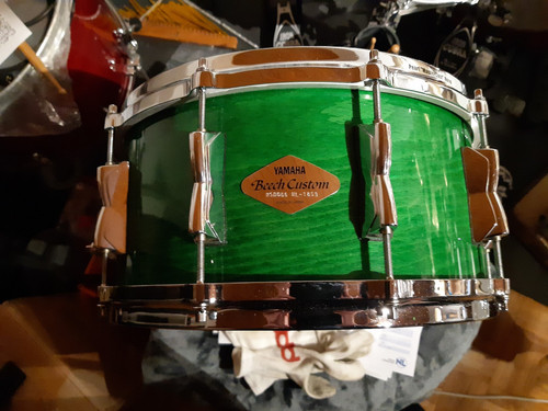 Yamaha beech custom snare x - snare,