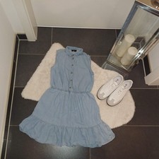 Neu Jeanskleid Mädchen 158