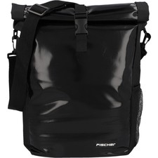 Fahrradtasche FISCHER Gepäckträgertasche Kurier 18 Liter wasserfest schwarz