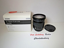 Sigma 17-70mm F/2.8-4.0 DC Macro OS  Zoom- Objektiv für Nikon AF Kameras