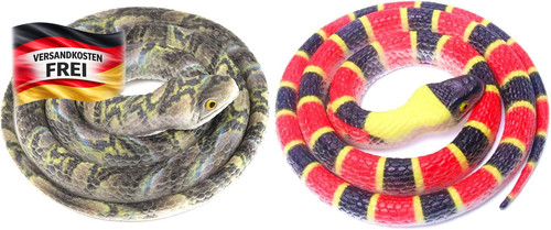 Fake gummischlange 70cm - fake,