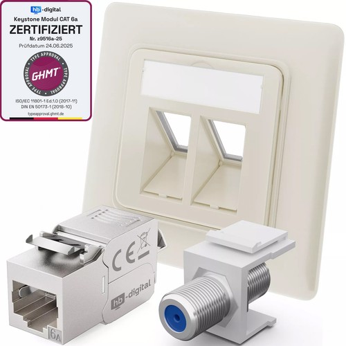 Keystone netzwerkdose cat - , cat.6a