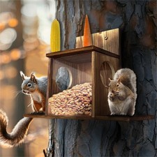 Eichhörnchen wetterfest