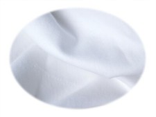 Molton weiß - 0,3m,