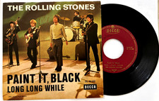 Rolling Stones – Paint It Black / Long, Long While / Germany 1966 single vinyl