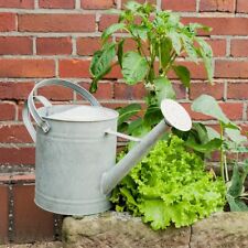 Gießkanne aus Zink für den Garten, Blumen-Gießkanne, Zinkkanne, 3,6 Liter