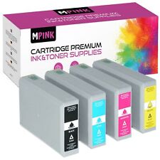 4x Patronen für EPSON WORKFORCE PRO WF-5620DWF WF-5190DW WF-4630DWF T7901-T7904