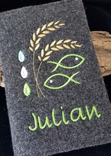 Gotteslob Hülle aus Wollfilz