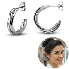 Damen Ohrringe aus Edelstahl