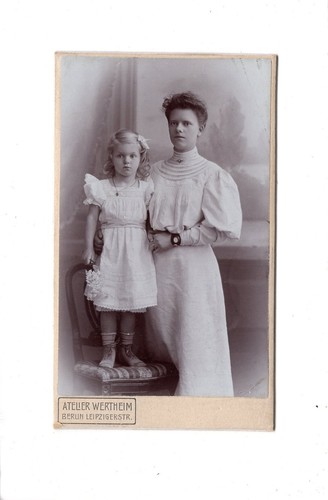 Cdv foto feine dame - foto,